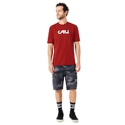 Cali Big Logo Short Sleeve - Iron Red