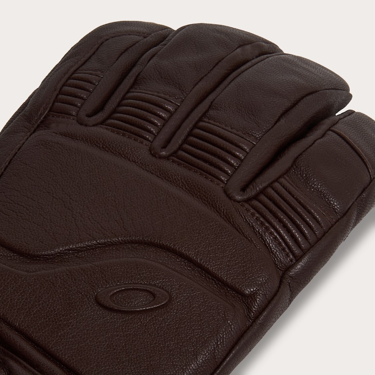 Peak Leather Gloves - Grenache