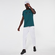 Ellipse Thin Stripe Cap - White