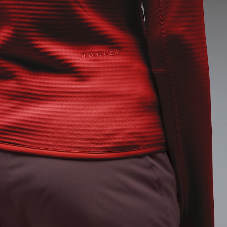 W. Canopy Full Zip Sweatshirt - Hibiscus Red