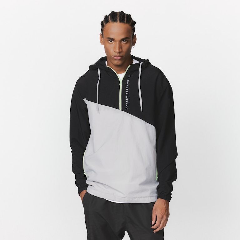 Fractal Windbreaker - Stone Gray