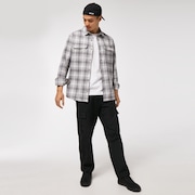 Niseko Tech Flannel - Gray Check