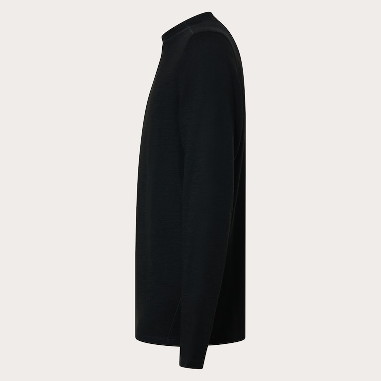 Spruce Wool LS Base Layer - Blackout