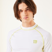 Coral SS Rashguard - White