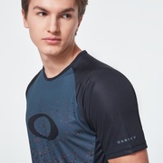 MTB Short Sleeve Tech Tee - Gray Pixel Print