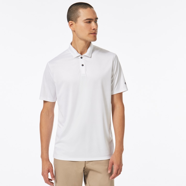 Oakley Reduct Polo - Geometric Print White
