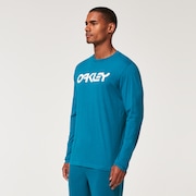 Mark II L/S Tee 2.0 - Aurora Blue