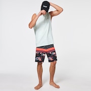 Interstellar Great Wave Tank Top - Bay Green