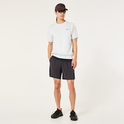 Foundational Fleece S/S Crew 1.0 - New Granite Heather