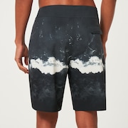 Whitewash 20" Boardshort - Uniform Gray Wave