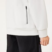 Skull Bulge H/Z Pullover Fleece - Lunar Rock