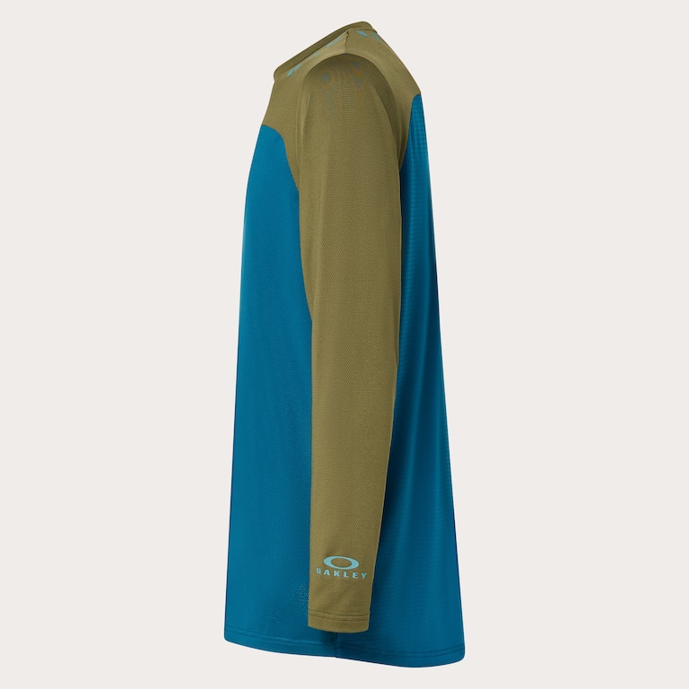 Free Ride Rc LS Jersey - Army Green/New Balsam