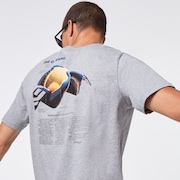 Heritage O Frame Tee - New Granite Heather