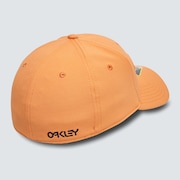 6 Panel Stretch Hat Embossed - Soft Orange