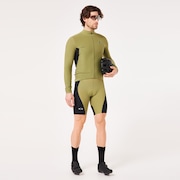Endurance Pro Bib - Black/Fern