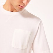Relax Pocket Ellipse Tee - White