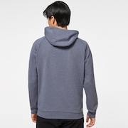 Space Camo Logo Hoodie - Fathom Heather