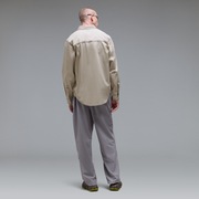 Oak Solid Ls Shirt - Mist