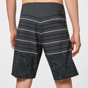 Split Floral 20 Rc Boardshorts - Green Flower/Stripe