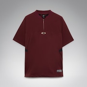 Striking SS Wind Pullover H/Z - Maroon