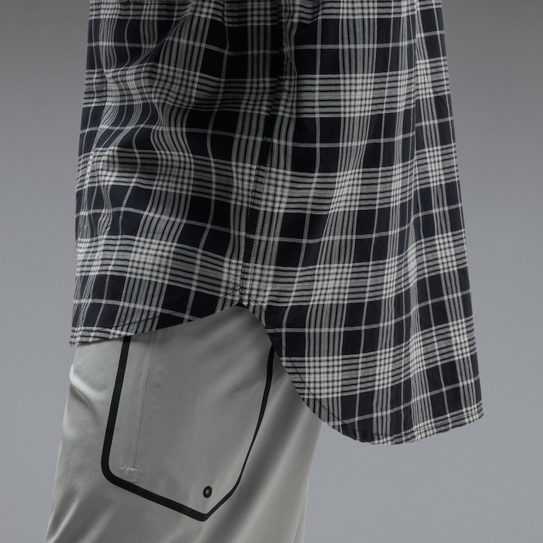 Oak Light Plaid Shirt - Black Check