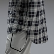 Oak Light Plaid Shirt - Black Check
