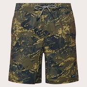 Camo H2O Rc 18" Beachshort - Tiger Mountain Camo Green
