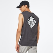 Palms B1B Tank - Dark Gray Heather