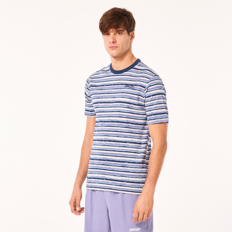 Blurrred Stripes Tee - Blurred Stripe Mc