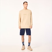 Embroidered B1B Crew Sweatshirt - Humus
