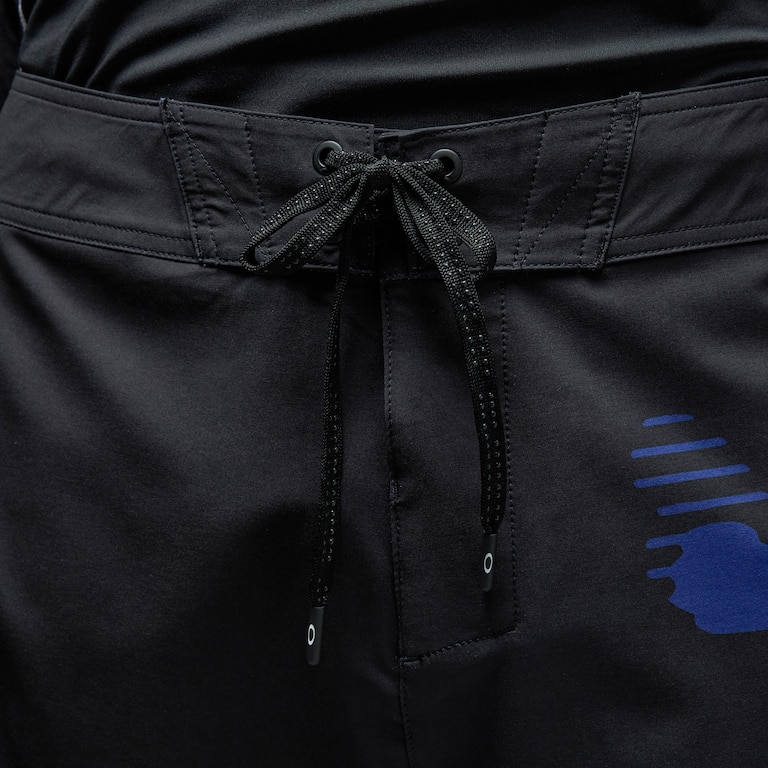 Hibiscus 20'' Boardshort - Pitch Black