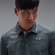 Oakley Delta Jacquard LS Shirt - Moss Green