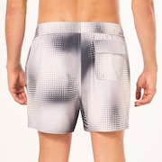 Sand Pixel Rc 16" Beachshort - Organic Spots Gray
