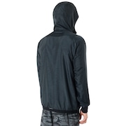 Enhance Emboss Wind Jacket 8.7 - Blackout
