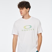 Planetary Ring Bark Tee - White