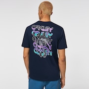 Twisted Wave B1B Tee - Fathom