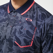 Oakley Roller Jq Polo - Peacoat