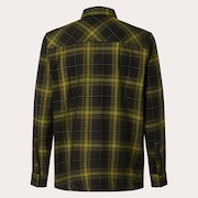 Butter Flannel Shirt - Black/Fern Check