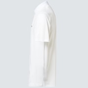 Contender Stripe Polo - White