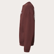 Mtl Ringed B1B Crew Sweatshirt - Grenache