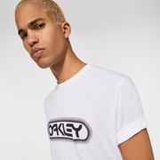 Retro Plated B1B Tee - White