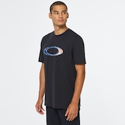 Marble Ellipse Tee - Blackout