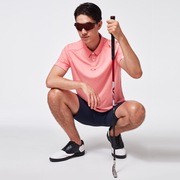 Gravity Short Sleeve Polo 2.0 - Poppy Red