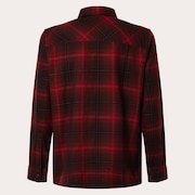 Butter Flannel Shirt - Black/Grenache Check