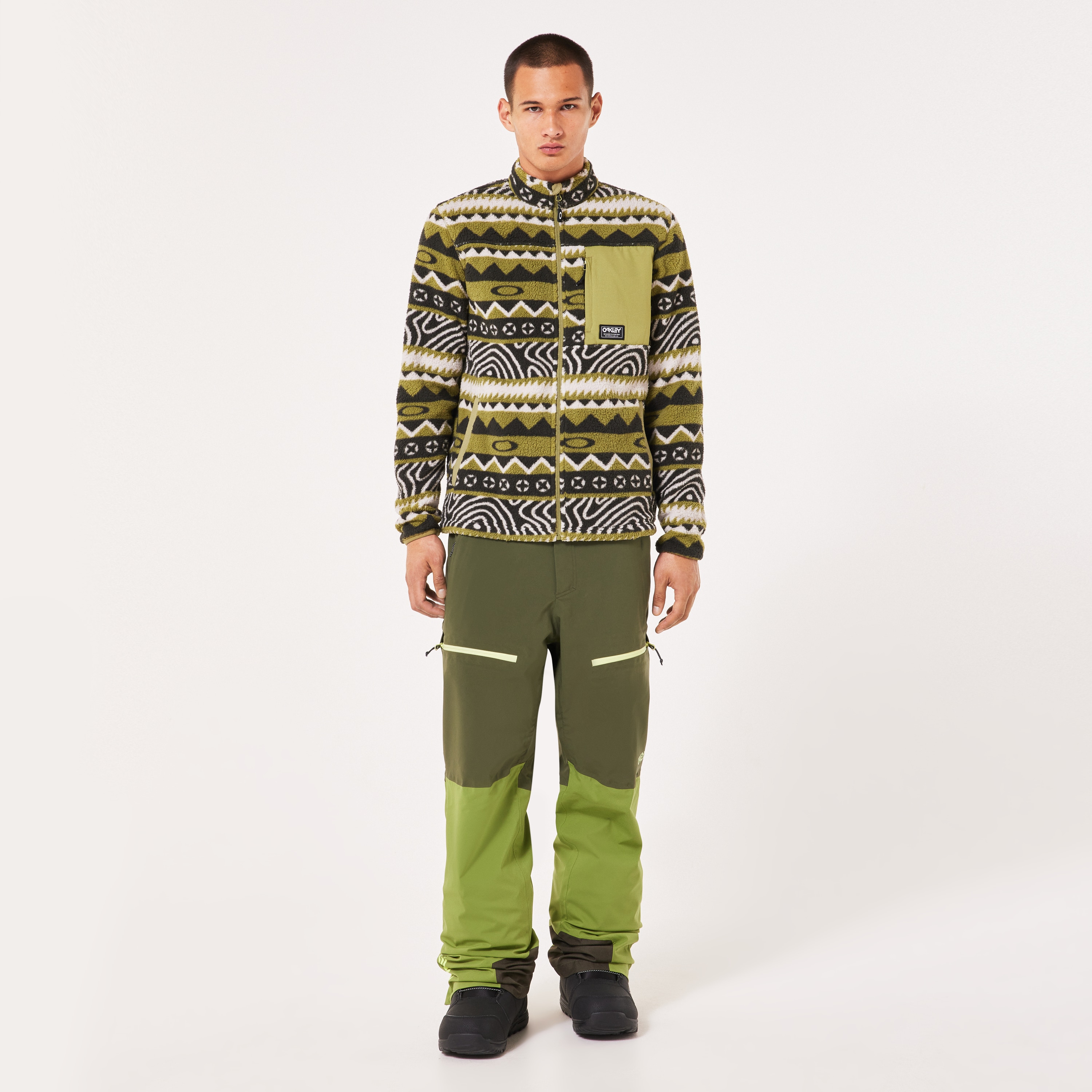Oakley Men's New Dark Brush,Fern Tnp Lined Shell Pant 2.0 - Color: New Dark Brush/Fern : Medium