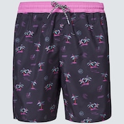 Tropics B1B Rc 18" Beach Short - Tonal Black