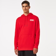 Freeride Fleece Hoodie - Red Line