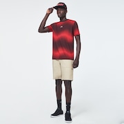 Dynamic Short Sleeve Tee - High Risk Red