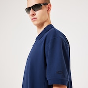 Oakley Driven Zip Polo - Abyss