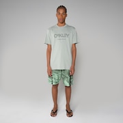 Camiseta Oakley Coral Organic Surf SS - Stone Gray